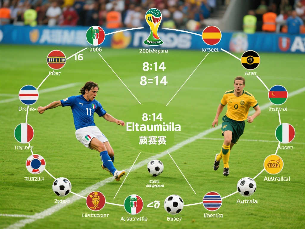 2006年世界杯淘汰赛对战全览 2006年世界杯淘汰赛对战全览